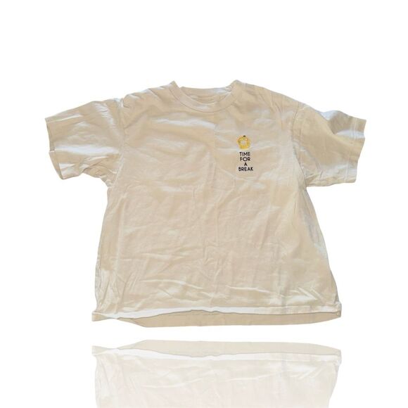 Pokemon Tops - Uniqlo × Pokémon Psyduck Graphic Cropped T-Shirt Womens Size S Multicolor